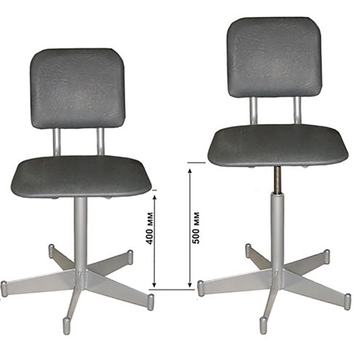   М101 ФОСП Винтовой стул-кресло размеры