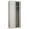 шкаф для раздевалки металлический двухсекционный