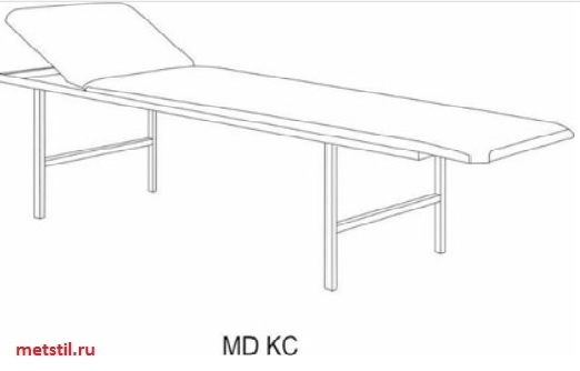 Кушетка медицинская MD KС