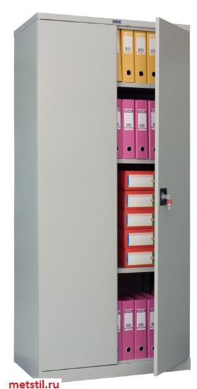 Металлический шкаф для хранения документов в офисе ПРАКТИК СВ-15