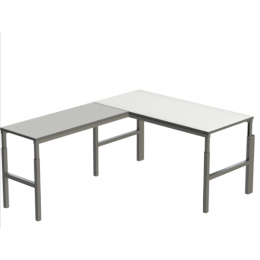 CT-12-5 Угловой стол Приставка для рабочих столов Basic и Double