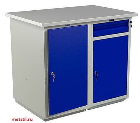верстак столешница 1м две тумбы WD1 WD2