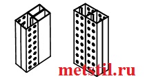 Стойки консольноно стеллажа КС